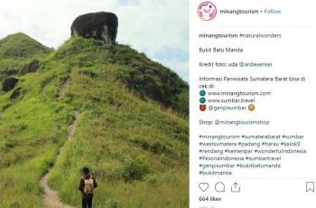 Menyimak Keelokan Lanskap Hijau Bukit Batu Manda Payakumbuh