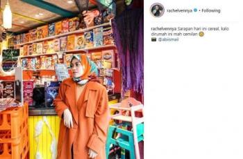 gaya liburan Rachel Vennya. (Instagram/@rachelvennya)