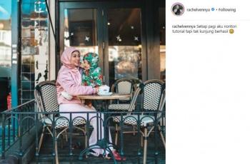 gaya liburan Rachel Vennya. (Instagram/@rachelvennya)