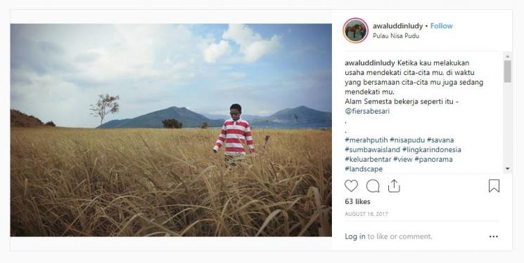 (Instagram awaluddin ludy)