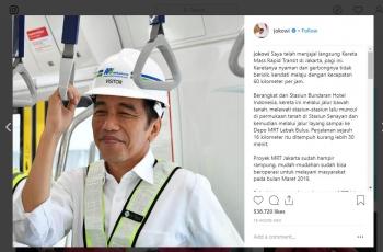 Senyum 5 Watt Jokowi ala Warganet. (instagram.com/jokowi)