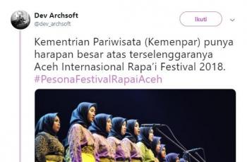 Aceh International Rapa'i Festival 2018. (Twitter/@dev_archsoft)