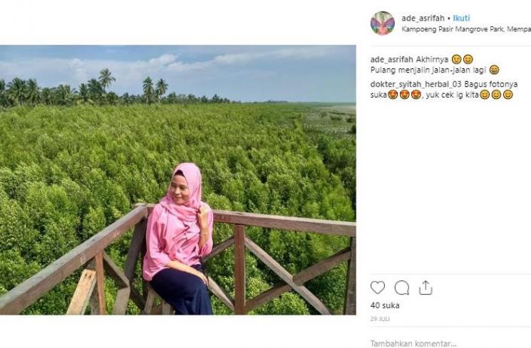 Mempawah Mangrove Park. (Instagram/@ade_asrifah)