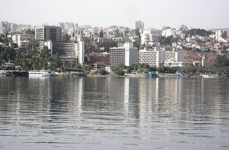 Laut Tiberias (Wikimedia)