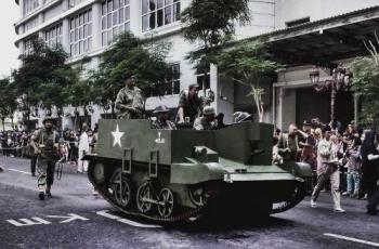 Parade Surabaya Juang 2018. (Instagram/Dinar Surya Oktarini)