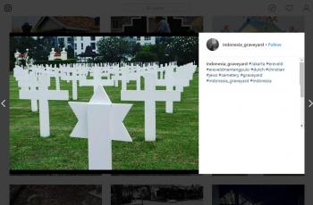Indonesia Graveyard, Komunitas Fotografer yang Hobi Foto Kuburan. (instagram.com/indonesia_graveyard)