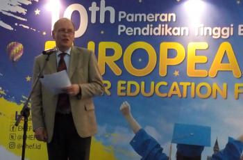 Peresmian European Higher Education Fair 2018. (Official Doc EHEF 2018)