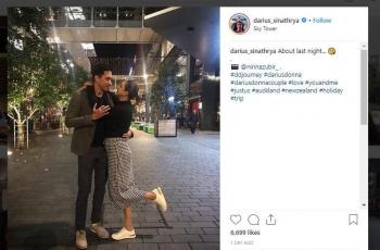Darius Sinathrya dan Donna Agnesia di Selandia Baru (instagram.com/darius_sinathrya)