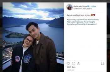 Darius Sinathrya dan Donna Agnesia di Selandia Baru (instagram.com/darius_sinathrya)