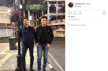 Gaya liburan Fadel Islami, pacar baru Musdalifah. (Instagram/@fadelislamiii)