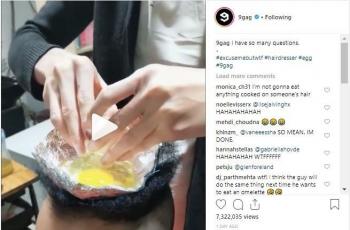 Nyeleneh, Sekarang Rambut Bisa Buat Masak Telur