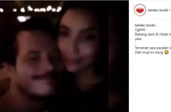 Manohara dan Zack Lee. (Instagram/@lambe_turah)