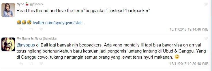 Begpacker (Chirpstory)