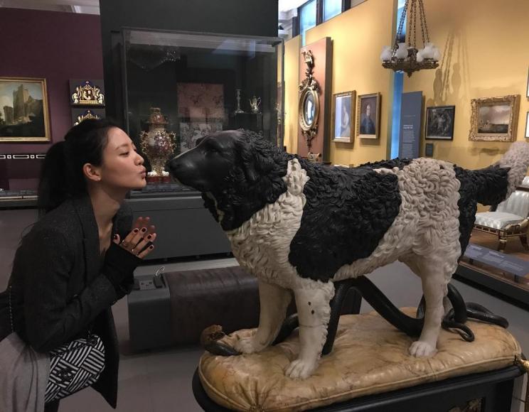Foto Liburan Claudia Kim (instagram.com/claudiashkim)