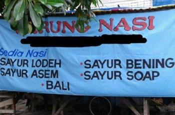 Tulisan Typo Menu Makanan, dari Bubul Cumcum sampai Milksex. (instagram.com/picpic86)