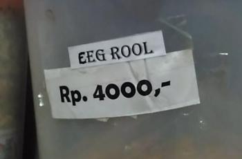 Tulisan Typo Menu Makanan, dari Bubul Cumcum sampai Milksex. (instagram.com/guyonan_humor)