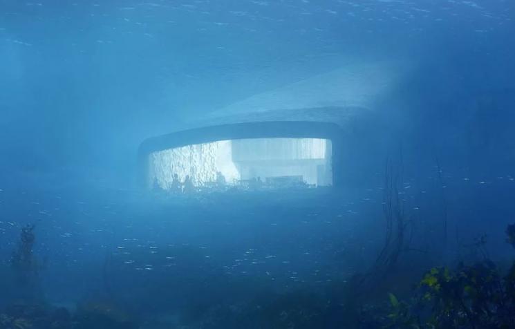 Restoran bawah laut 'Under' (Snohetta Official)