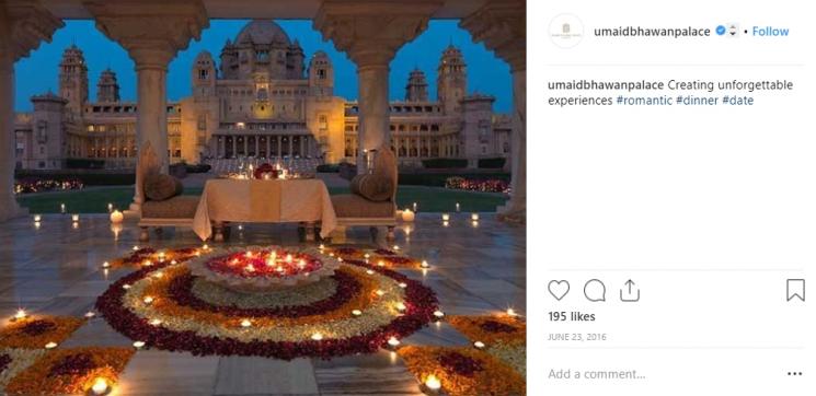 Taj Umaid Bhawan Palace, tempat pernikahan Priyanka dan Nick. (Instagram/@umaidbhawanpalace)