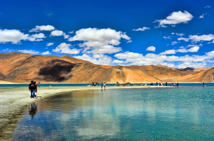 Danau Pangong Tso di India. (Pixabay)