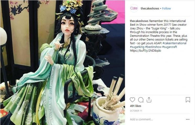 Kue Realistik (instagram.com/thecakeshows)