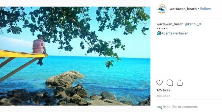 (Instagram Wartawan Beach)