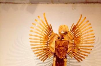 Pameran Menonton/Ditonton karya Pascasarjana ISI. (Guideku/Arendya)