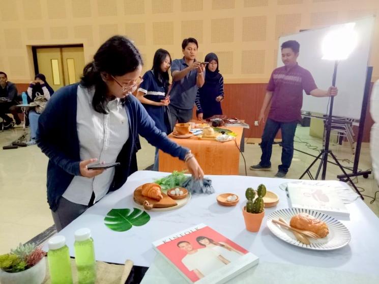 Workshop belajar memotret makanan dengan smartphone. (Guideku/Arendya)