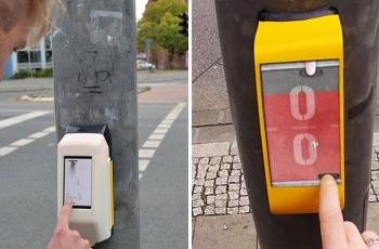Nagih, Pejalan Kaki di Sini Bisa Main Pingpong di Zebra Cross