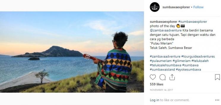 Teluk Saleh (Instagram Sumbawa Explorer)