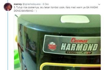 Tahapan membuat cimol rice cooker. (Twitter/@splashedqueso)