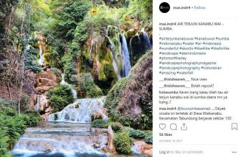 Pesona Cantiknya Air Terjun Kanabu Wai di Nusa Tenggara Timur