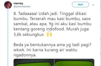 Tahapan membuat cimol rice cooker. (Twitter/@splashedqueso)