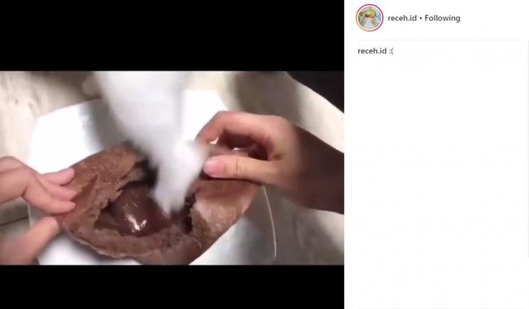 Niat Makan Enak, Roti Orang Ini Malah Kena Injak Kucing. (Instagram/@receh.id)