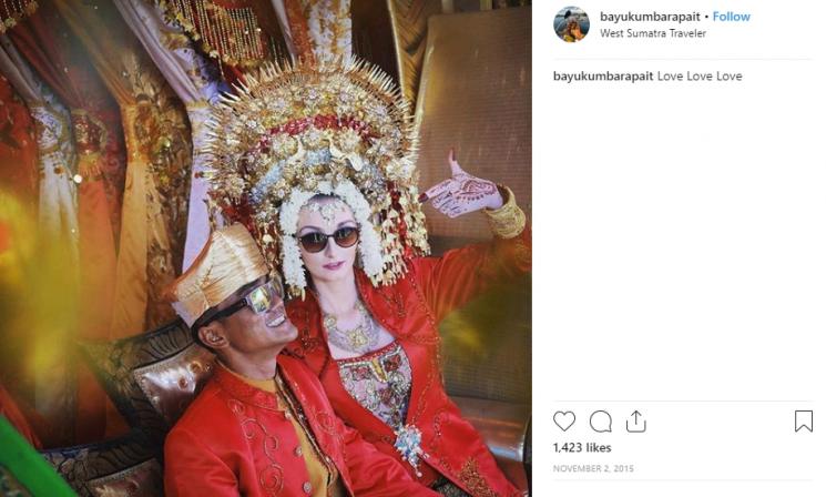 Bayu Kumbara dan Jennifer Brocklehurst. (Instagram/@jennifer_kumbara)