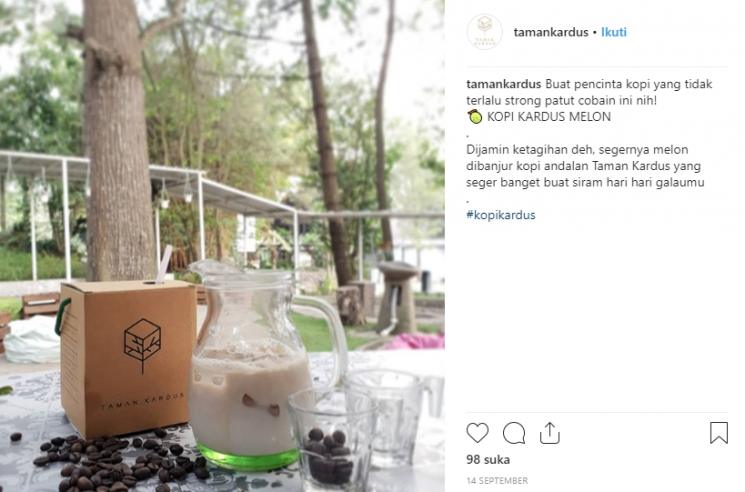 Taman Kardus di Bandung. (Instagram/@tamankardus)