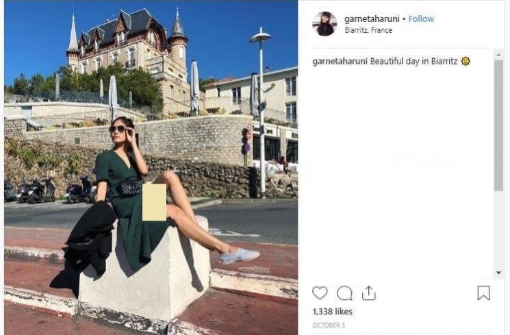 Garneta Haruni. (instagram.com/garnetaharuni)