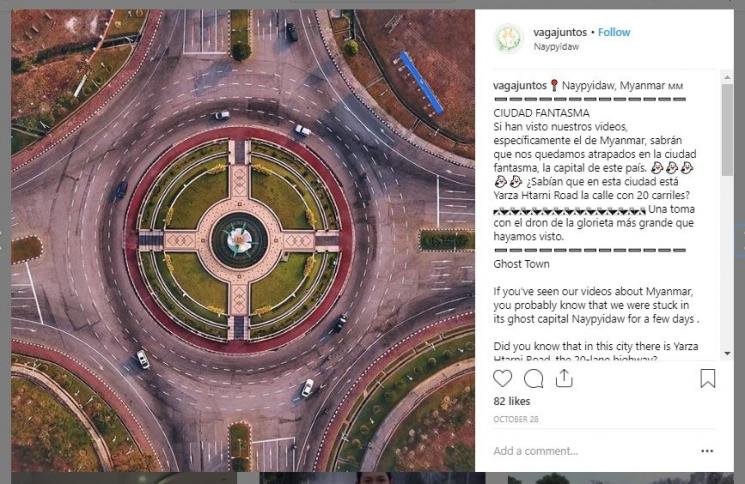 Naypyidaw, Ibu Kota Tersepi di Dunia (instagram.com/vagajuntos)