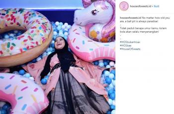 Cute Abis, Ini Dia Spot Foto House of Sweet Besutan Artis Chacha Frederica