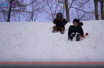 Raffi Ahmad dan Keluarga Main Salju di Hokkaido (youtube.com/Rans Entertainment)