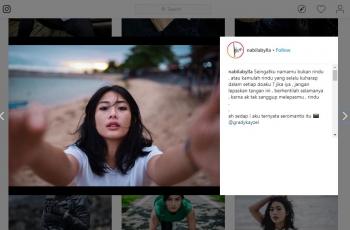 Nabila Putri Surfing di Pantai, Netizen: Wih Baywatch