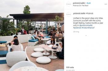 Picnick Kaliki, tempat nongkrong kece di Bandung. (Instagram/@picknick_kaliki)
