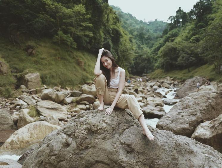 Foto Liburan Treechada Petcharat, Ladyboy Tercantik di Asia. (Instagram/@poydtreechada)