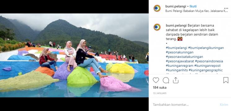 Bumi Pelangi Jalaksana di Kuningan. (Instagram/@bumi.pelangi)