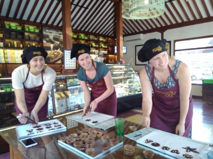 The Chocolate Creating Experience di Museum Cokelat Monggo. (Tri Widiantoro)