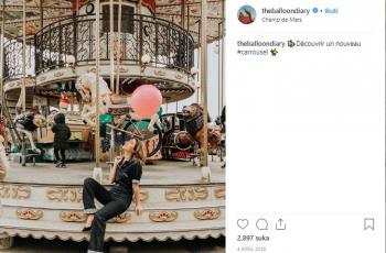 Anna Dawson, travel influencer. (Instagram/@thebaloondiary)