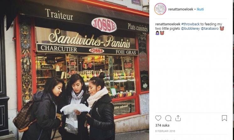 Renatta Moeloek, chef cantik yang jadi juri Masterchef Indonesia Season 5. (Instagram/@renattamoeloek)