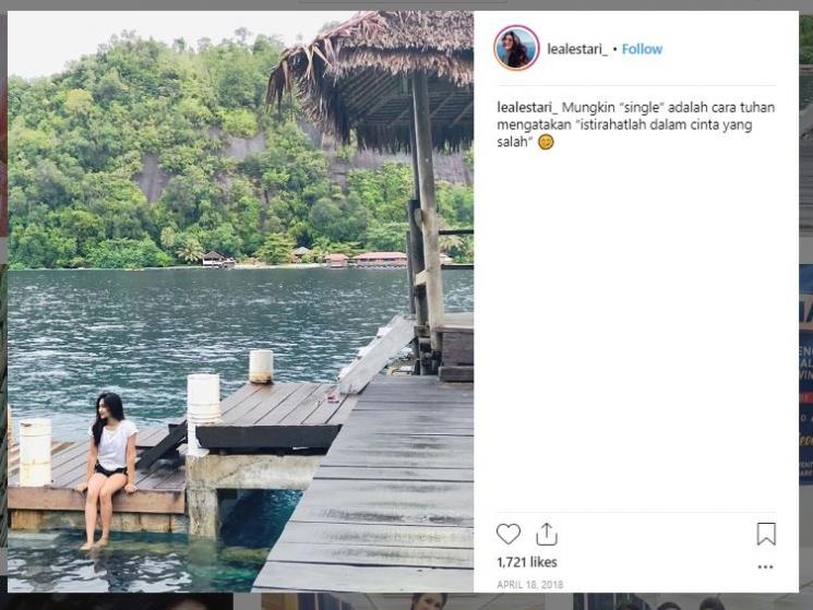 Gaya Liburan Maulia Lestari (instagram.com/lealestari_)