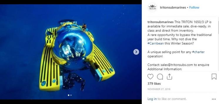 (Instagram Triton Submarines)