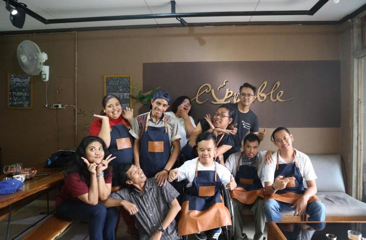 Peserta Pelatihan Barista Inklusif (Guideku.com/Amertiya)