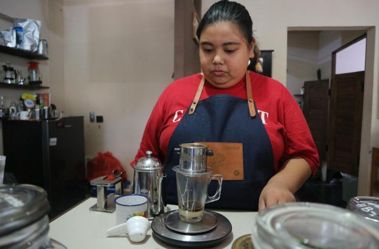 Peserta Pelatihan Barista Inklusif (Guideku.com/Amertiya)